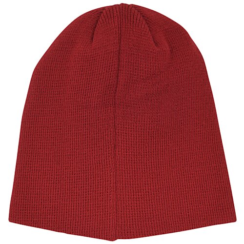 Additional Image 2 - a red beanie on a white background