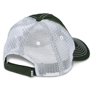 Additional Image 1 - a clear plastic cap with a black strap