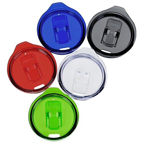 Additional Image 4 - a group of round plastic buttons