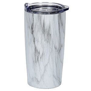 Additional Image 2 - a white and black tumbler