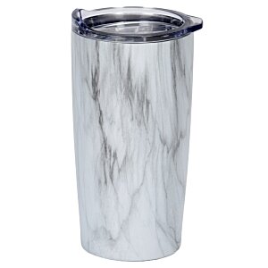 Additional Image 2 - a white and black tumbler