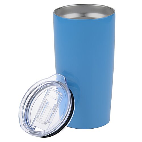 Additional Image 1 - a blue cup with a lid