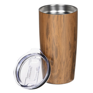 Additional Image 2 - a wood cup with a lid