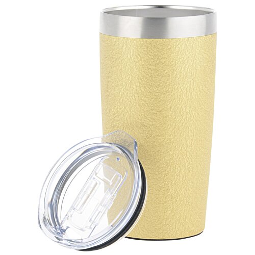 Additional Image 1 - a yellow and silver tumbler