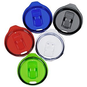 Additional Image 4 - a group of round plastic buttons