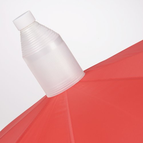 Additional Image 3 - a plastic bottle on top of a red umbrella