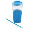View Image 2 of 3 of Chi Glass Tumbler with Straw - 15 oz.