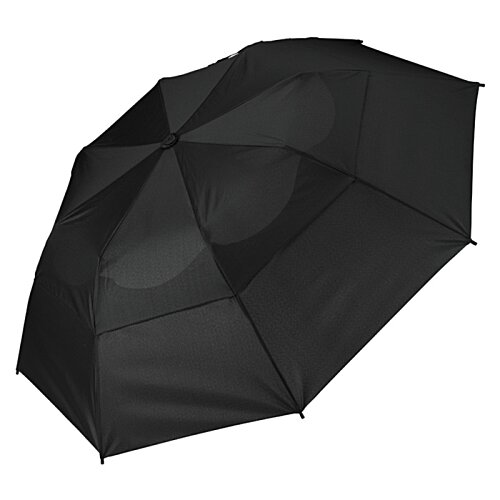 Additional Image 1 - a black umbrella on a white background
