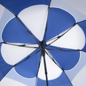 Additional Image 1 - a close up of a blue and white umbrella