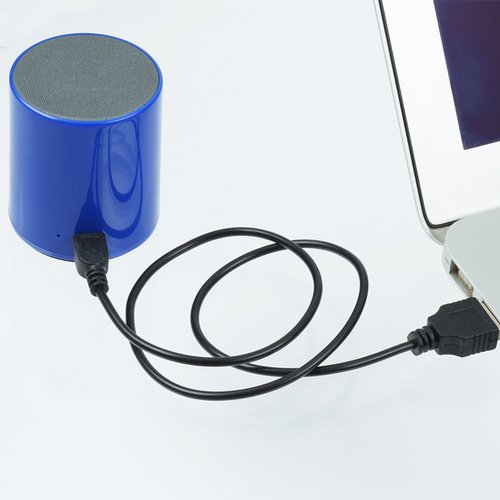 Additional Image 5 - a blue cylinder with a black cord