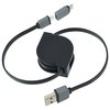 Additional Image 5 - a black cable with a black cord