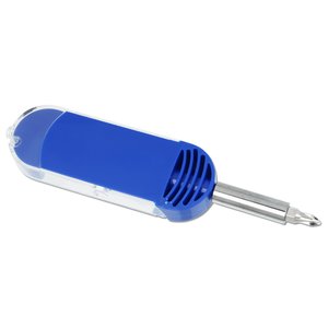 Additional Image 4 - a blue screwdriver with a blue handle