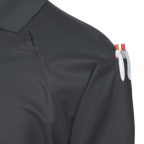 Additional Image 1 - a close up of a black shirt