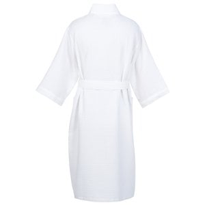 Additional Image 1 - a white robe with a belt