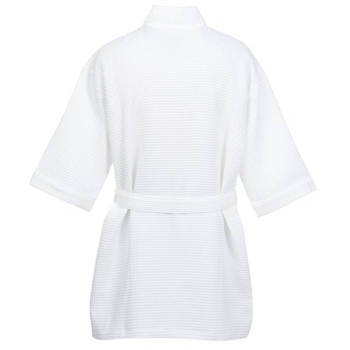 Additional Image 1 - a white robe with a belt