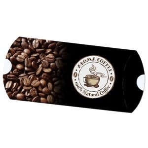 Additional Image 1 - a black and white tag with a white circle on it