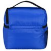Additional Thumbnail Image 2 - a blue lunch bag with a black handle