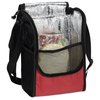 Additional Thumbnail Image 2 - a red and black bag with a clear plastic inside