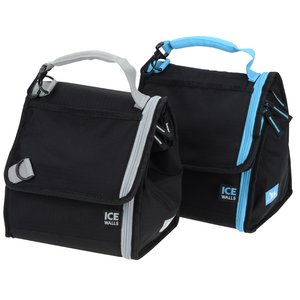 Additional Image 6 - a black and blue lunch bags