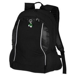 Additional Image 1 - a black backpack with a strap