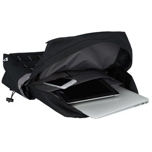 Additional Image 3 - a black bag with a white cover