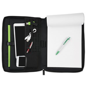 Additional Image 2 - a black case with a pen and a watch