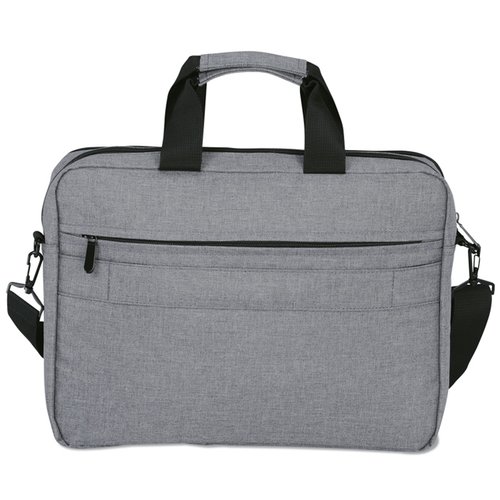 Additional Image 1 - a grey bag with black handles