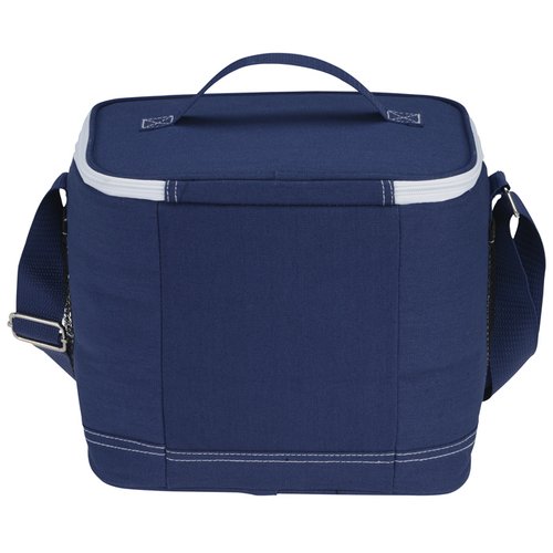 Additional Image 2 - a blue cooler bag with a strap