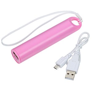 Additional Image 1 - a pink rectangular object with a cord