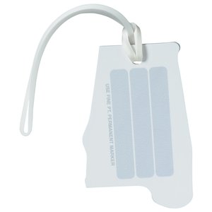 Additional Image 1 - a white tag with a cord