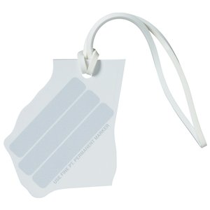 Additional Image 3 - a white tag with a string