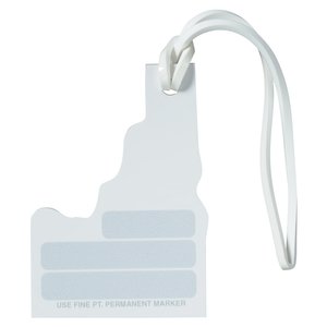 Additional Image 3 - a white tag with a strap