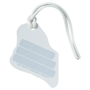 Additional Image 1 - a white tag with a cord