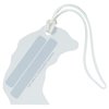 View Image 2 of 4 of Soft Vinyl Full-Color Luggage Tag - Michigan - Lower+Upper