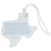 View Image 4 of 4 of Soft Vinyl Full-Color Luggage Tag - Texas