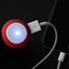 View Image 3 of 4 of Color Ring Dual Port USB Car Charger