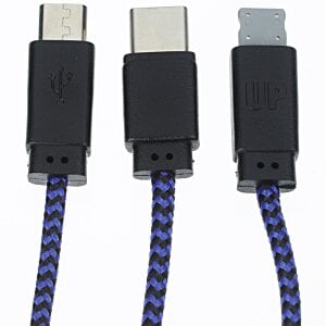 Additional Image 3 - a group of black and blue cables