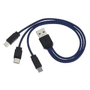 Additional Image 4 - a blue and black usb cables