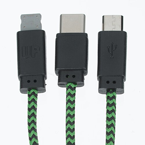 Additional Image 3 - a group of black and green cables