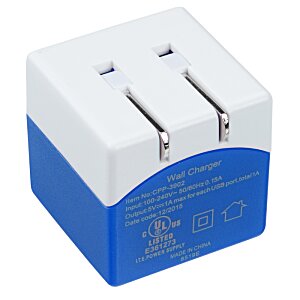 Additional Image 1 - a blue and white cube