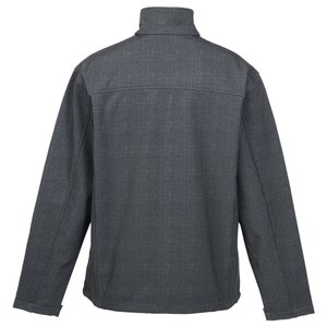 Additional Image 1 - a back view of a black jacket