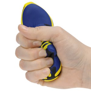 Additional Image 1 - a hand holding a blue and yellow ball