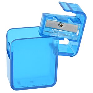 Additional Image 1 - a blue plastic container with a lid
