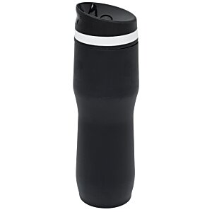 Additional Image 1 - a black and white water bottle