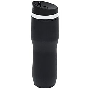 Additional Image 1 - a black and white water bottle