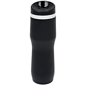 Additional Image 2 - a black and white water bottle