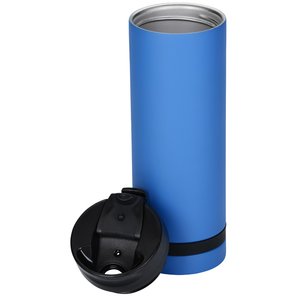 Additional Image 1 - a blue cylinder with a black cap