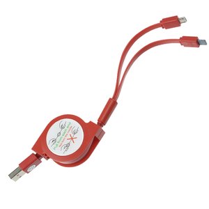 Additional Image 2 - a red and white cable