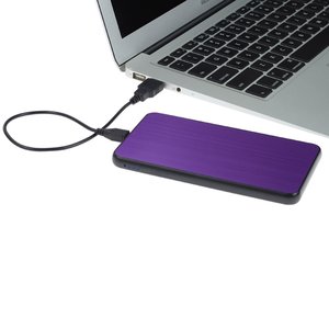 Additional Image 3 - a purple rectangular object next to a laptop