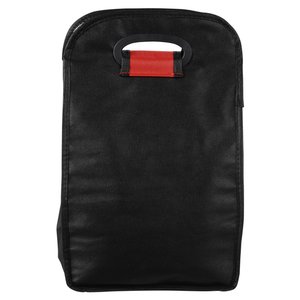 Additional Image 1 - a black bag with a red label